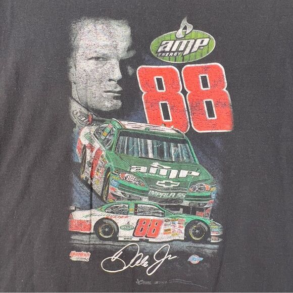 2008 y2k T-shirt XXL Dale Earnhardt Jr. 88 Nascar Amp Energy  Promo T-Shirt 2XL - Picture 1 of 11